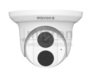 Micron 6MP POE Fixed Turret Easy Star 2.8mm Lens With Audio and Low Light.