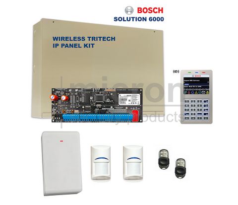 Bosch 6K NO Dialler + 1 x SCP737 PROX WIFI Graphic Keypad + 2  x RF Tritech 2 x Metal Keyfob + RX