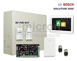 Bosch Sol 3K + 4.3 Touch Screen KP + B810 Radion RX + 2 x Radion PIR + 2 x Metal 4 Button Fobs