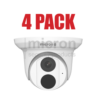 **APRIL SPECIAL***4 Pack Of 6mp Fixed Lens 2.8mm Turret
