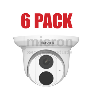 **APRIL SPECIAL***6 Pack Of 6mp Fixed Lens 2.8mm Turret