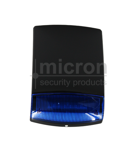 Micron BLACK Combo Bell box 12v Siren and Strobe