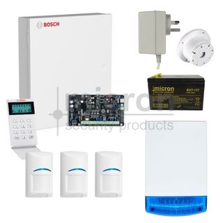 Large Bosch Enclosure Alarm Kit Complete 3 Gen2 Pir & Accessory Kit