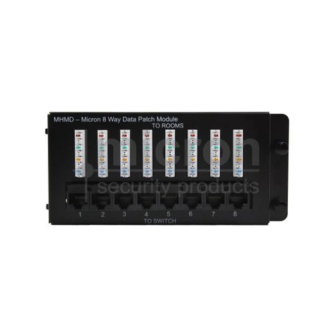 Micron Home Hub 8 Way CAT6 Data Distribution Module