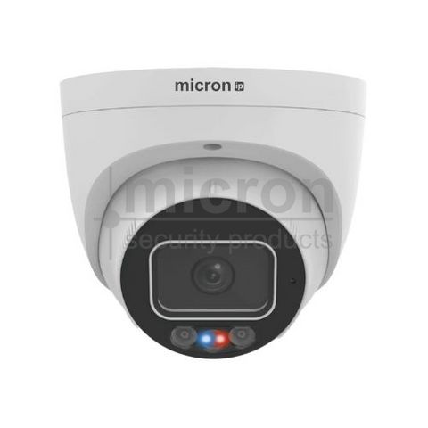 Micron 8MP Tri Guard Active Deterrence Turret Camera **Only for current NVR's**