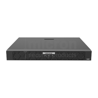 Micron BLACK DIAMOND NVR 16ch With 16 POE Ports. Includes 4Tb HDD.