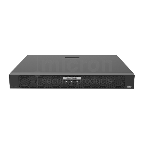 Micron BLACK DIAMOND NVR 16ch With 16 POE Ports. Includes 4Tb HDD.