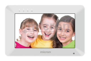 Micron Residential 4 Wire WIFI 7" Touch Screen Monitor.1024*600 Supplied With 15VDC Plug Pack