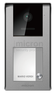 Micron LARGE Residential 4 Wire Intercom 1080P Wide Angle Surface Mount Door Station,