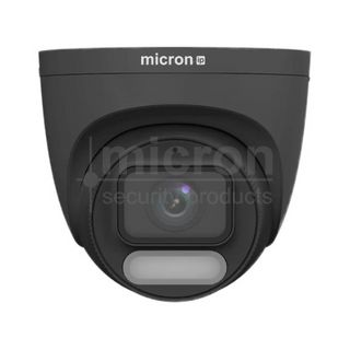 Micron 6MP BLACK Owl Series Colourhunter Fixed Turret 2.8mm Lens With Microphone