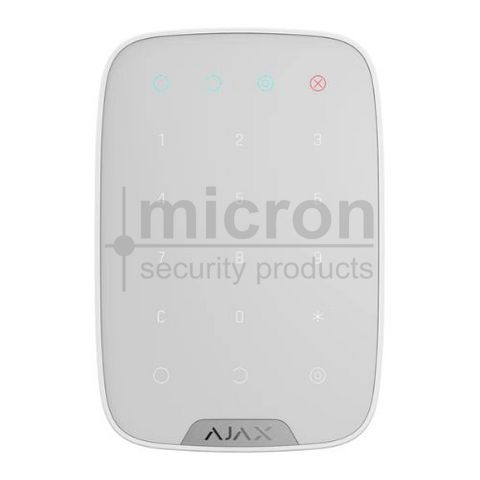 AJAX 30644 Keypad White - Wireless Touch Button
