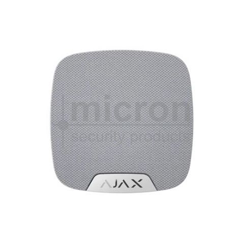 AJAX 30630 Home Siren White / Silver - Wireless Internal Siren