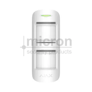 Motion Protect OUTDOOR White - 2 Way Wireless Pet Pir Detector. Upto 15m Range