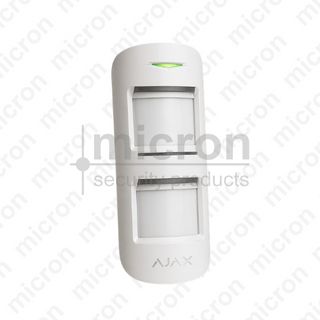 AJAX 30658 Outdoor Motion Protect White - Wireless Pet Pir Detector. Upto 15m Range