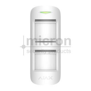 AJAX 30658 Outdoor Motion Protect White - Wireless Pet Pir Detector. Upto 15m Range