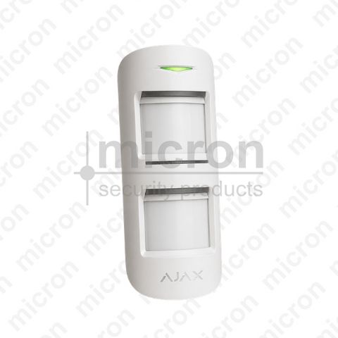 AJAX 30658 Outdoor Motion Protect White - Wireless Pet Pir Detector. Upto 15m Range