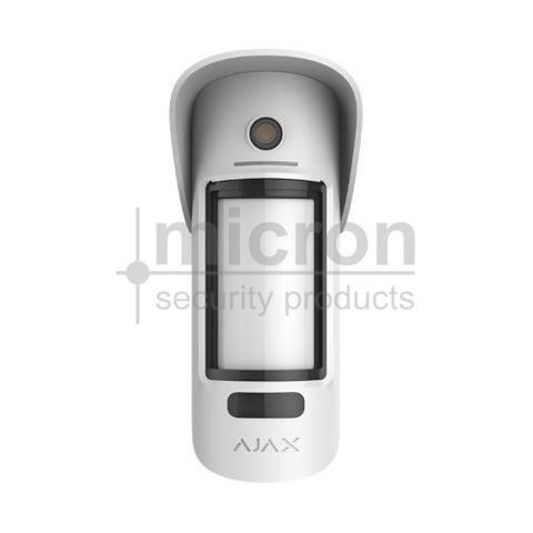AJAX 30653 Outdoor MotionCam White - Wireless Pet PIR With Alarm Verification. 15m Range