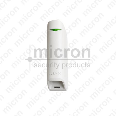 AJAX 30657 Curtain Indoor Motion Protect White - Wireless Pir Detector. - Upto 15m Range