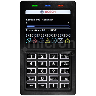 CP736BBK Bosch Black PROX Solution 6000 Graphic Keypad