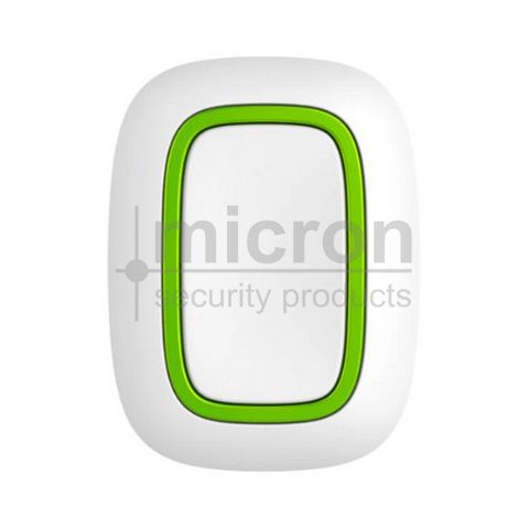 AJAX 30612 Smart Button Single White - Wireless 1 Button For Panic Or Relay Control