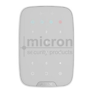 AJAX 30646 *PLUS PROX* Keypad White - Wireless Touch Button