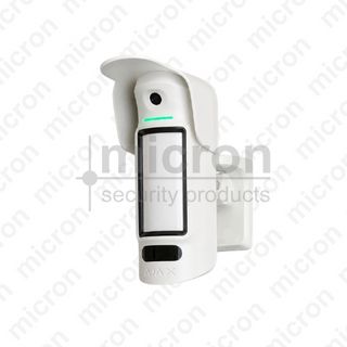 AJAX 107890 *HIGH MOUNT* Outdoor Motion Cam (phOD) White - Wireless Pet Dual PIR With Photo On Demand. 15m Range