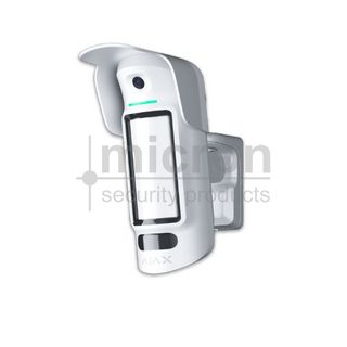 AJAX 107890 *HIGH MOUNT* Outdoor Motion Cam (phOD) White - Wireless Pet Dual PIR With Photo On Demand. 15m Range