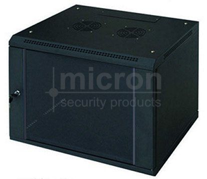 9RU 600 Deep Wall Mounted Rack. 600W x 600D x 501H. 1 Shelf