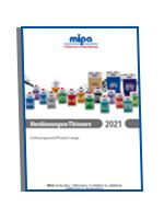 Mipa Catalogue - Thinners 2021