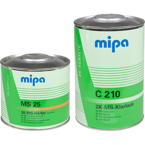 MIPA C210 2K ACRYLIC CLEARCOAT KIT