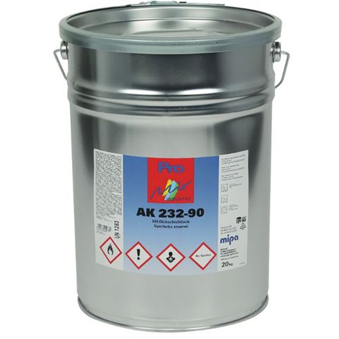 MIPA PRO MIX INDUSTRY AK 232-90 GLOSS SYNTHETIC HB TOPCOAT
