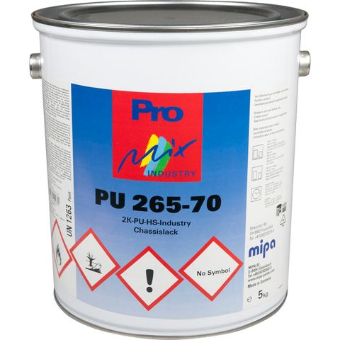 MIPA PRO MIX INDUSTRY PU 265-70 SATIN GLOSS 2K HS INDUSTRY CHASSIS PAINT