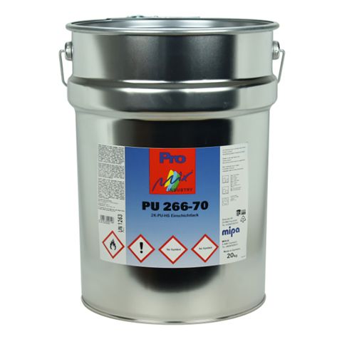 MIPA PRO MIX INDUSTRY PU 266-70 SATIN GLOSS 2K HS SINGLE LAYER COAT