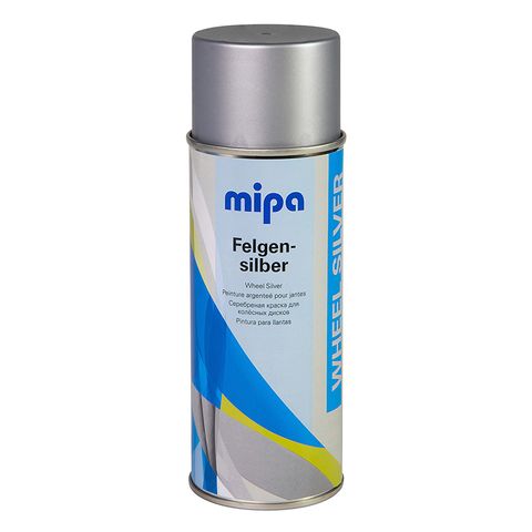 MIPA SILVER WHEEL PAINT AEROSOL 400mL