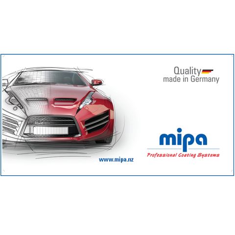 MIPA OUTDOOR SIGN SKETCHED CAR 1800MM X 900MM
