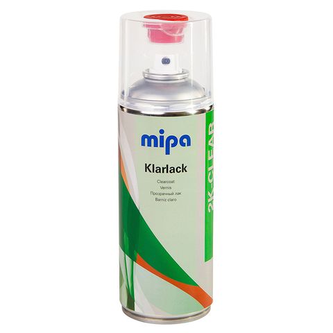 MIPA 2K CLEARCOAT AEROSOL FAST DRY GLOSS