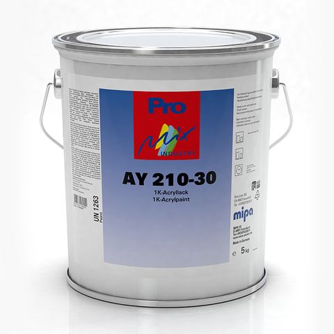 MIPA PRO MIX INDUSTRY AY 210-30 1K ACRYLIC TOPCOAT SATIN MATT