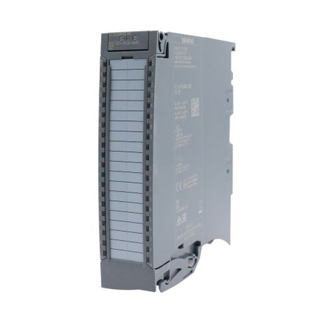 SIMATIC S7-1500, digital input module DI 32x24 V DC HF, 32 channels in groups of 16; Input delay 0.05..20 ms Input type 3 (IEC 61131); Diagnostics, hardware interrupts: Front connector (screw terminal