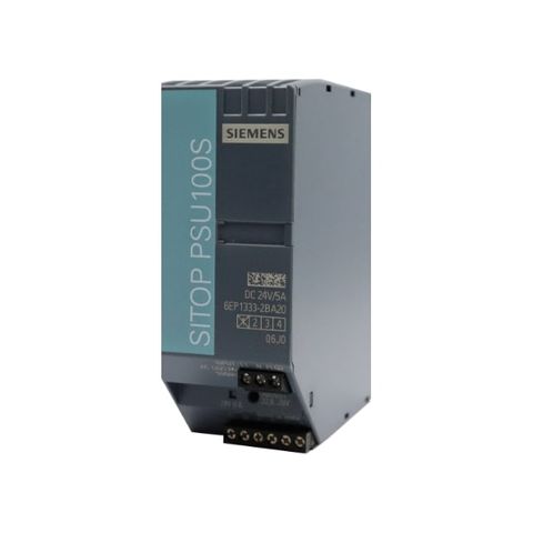 SITOP PSU100S 24 V/5 A Stabilized power supply input: 120/230 V AC, output: 24 V DC/5 A
