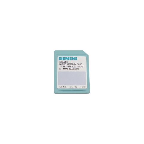 SIMATIC S7, Micro Memory Card for S7-300/C7/ET 200, 3, 3V Nflash, 128 KB