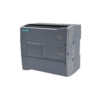 SIMATIC S7-1200, CPU 1214C, compact CPU, DC/DC/DC, onboard I/O: 14 DI 24 V DC; 10 DO 24 V DC; 2 AI 0-10 V DC, Power supply: DC 20.4-28.8V DC, Program/data memory 100 KB