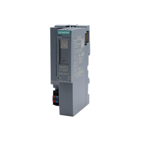 SIMATIC ET 200SP, PROFINET interface module IM 155-6PN Standard, max. 32 I/O modules, and 16 ET 200AL modules, single hot swap, incl. server module (6ES7193-6PA00-0AA0)