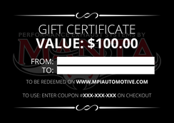 $100 Gift card