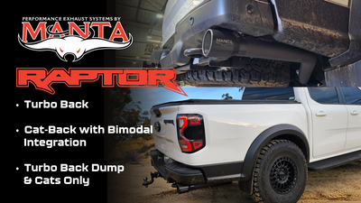 Unleash the Power of Manta’s New Raptor Exhaust Systems