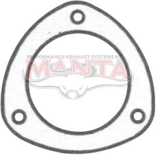 2 1/2in 3 Bolt Collector Gasket. 78mm Bolt Centres