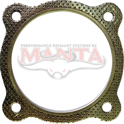 4 Bolt Universal Gasket 4in Bore 93mm Bolt Centres 9mm Bolt Holes (Suit FE187 Plate)
