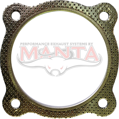 4 Bolt Universal Gasket 4in Bore 93mm Bolt Centres 9mm Bolt Holes (Suit FE187 Plate)