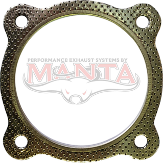 4 Bolt Universal Gasket 4in Bore 93mm Bolt Centres 9mm Bolt Holes (Suit FE187 Plate)