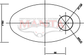 2 1/4in, 11in x 6in Oval Offset/Centre, 16in (400mm) Long, Megaflow Muffler - Medium - Aluminised