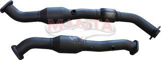 Toyota LandCruiser VDJ200 2016 4.5L V8 2.5in DPF Pipes With Cats to Fit Standard Centre
